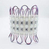 Module LED 12V 3LED 63*13 1.5W SMD2835 IP65 Blanc froid Blanc chaud Extérieur Étanche Moulage par injection Signalisation d'affichage