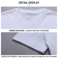 Camiseta de Hombre de Verano de Alta Calidad con Logotipo Personalizado, 230g, 100% Algodón, Holgada, Unisex, Oversize, con Estampado DTG y Bordado Personalizado