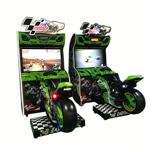 เครื่องเกมมอเตอร์ไซค์อาร์เคดคุณภาพสูง เกมแข่งรถมอเตอร์ไซค์อาร์เคด ภาษาอังกฤษ ชาร์จไฟได้ - Product Image 2