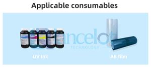 Impresora UV <span class=keywords><strong>de</strong></span> Cama Plana Epson I3200 <span class=keywords><strong>de</strong></span> 60x90cm, Impresora UV DTF con Tinta Blanca y Barniz para Acrílico, Madera, Vidrio, Metal, 7 m²/h - Product Image 4