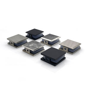 Pince à verre <span class=keywords><strong>de</strong></span> salle <span class=keywords><strong>de</strong></span> bain pince carrée bords droits pince <span class=keywords><strong>de</strong></span> porte <span class=keywords><strong>de</strong></span> <span class=keywords><strong>douche</strong></span> robuste pour mur à verre - Product Image 3