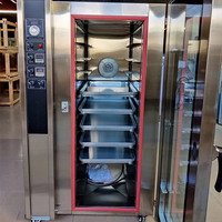 Commercial 10 Plateaux Gaz ou Électrique En Acier Inoxydable Pain Faisant Four À Convection Restaurants Four Professionnel pour Pain