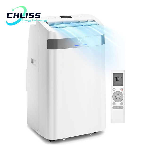 Mobile Air Conditioner 12000BTU Portable AC Self-Evaporating Low Noise 42dB Smart Control for Bedroom Office