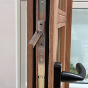 Tùy chỉnh Đôi Ba tráng men insluting gỗ rắn Treo Cửa Sổ với lưới trang trí cho gỗ khung cửa sổ khung gỗ - Product Image 6