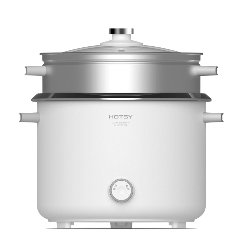 HOTSY 3L 4L 5L nuovo di disegno di grande capacità elettrica cilindro dritto multi funzione fornello di riso 220v elettronico intelligente basso di zucchero