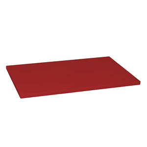 Planche à découper en polyéthylène rouge 60 × 40 × 2 h cm - Product Image 1