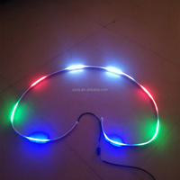 App 1.5M voiture 12V LED feux diurnes démarrage-balayage moteur capot Guide bande lumineuse universel Auto Flexible barre de lampe décorative
