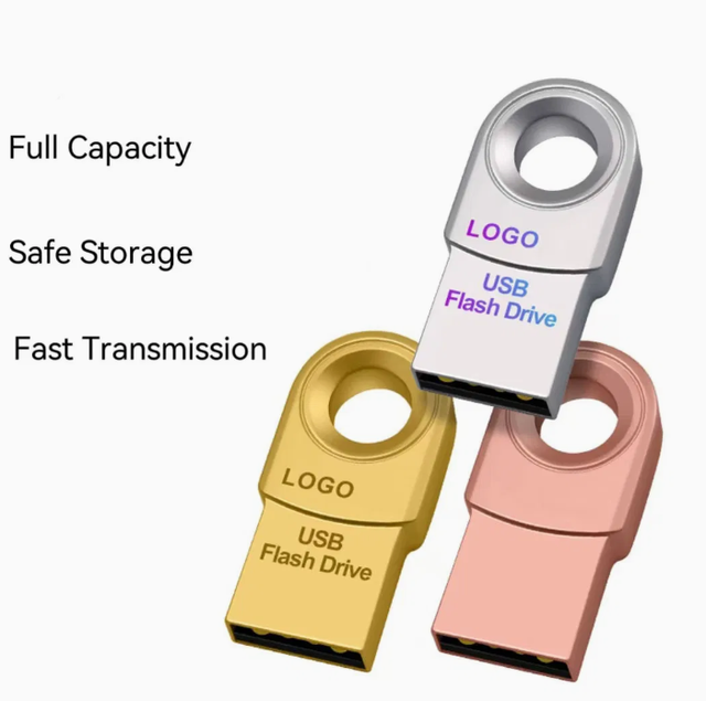 Manufacturer Custom Logo Mini USB Flash Disk 2GB/8GB/16GB/32GB/64GB/128GB 2.0/3.0 Thumb Drive
