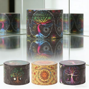 Molino de Hierbas y Tabaco Metálico al por Mayor, Venta Caliente |   Molinillo Manual Moderno para Fumar, Accesorios Comerciales para Moler a Granel - Product Image 2