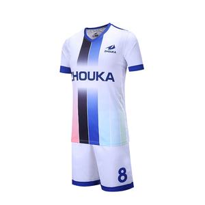 Hochwertige benutzer definierte Design Fußball Trikot Großhandel Club Team Fußball uniform mit automat isierten Schneid Set Stil - Product Image 2