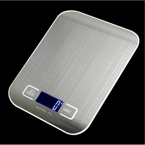 Venta Directa de Fábrica, Báscula de Cocina Electrónica de Acero Inoxidable Plana de Alta Precisión de 1g para Hornear, Básculas de Cocina Digitales - Product Image 2