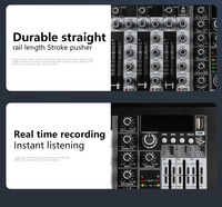 RP-4 Table de Mixage Audio Professionnelle 4 Canaux Bonne Qualité Contrôleur DJ Professionnel Console Audio Fournisseur Chinois