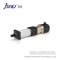 Cylindre électrique servo robuste JST S9, actionneur linéaire haute précision, indice de protection IP68, 48V-24V, cycle de service 20%, montage suspendu libre