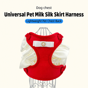 Harnais de luxe pour chien Teddy, taille petite et moyenne, laisse de promenade anti-évasion, ensemble harnais et laisse pour chien - Product Image 6