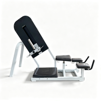 Machine professionnelle de curl des jambes couchées à charge libre pour l'entraînement des fessiers et des ischio-jambiers, équipement de musculation pour studio de fitness et culturisme