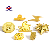 Broches personnalisées en métal avec votre logo, fabriquées par l'usine Longzhiyu, 20 ans d'expérience, épingles en métal pour vêtements, décoratives