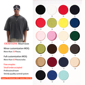 T-shirt da <span class=keywords><strong>uomo</strong></span> con taglio pesante e afflitto di alta qualità da <span class=keywords><strong>uomo</strong></span> con scritte sottili oversize da <span class=keywords><strong>uomo</strong></span> - Product Image 6