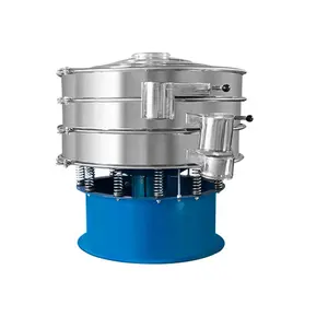 High Frequency Ultrasonic Rotary Vibrating Screen Device To Screen Calcium Phosphate Vibration Mechanical Sieve