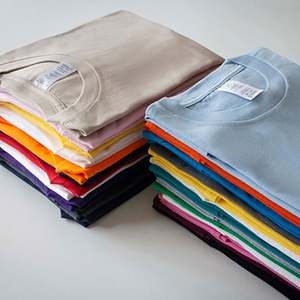 เสื้อยืดโอเวอร์ไซส์ผ้าฝ้าย100% ออกแบบโลโก้ได้ตามต้องการเสื้อยืดปักลายธรรมดา - Product Image 1