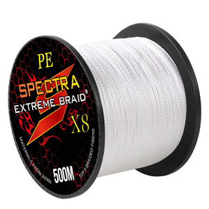 8x sợi 500M mét bện 10lb-250lb PE Dây câu cá siêu mạnh Nhiều màu dây câu 8 sợi bện - Product Image 6