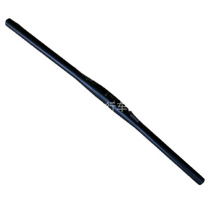 Guidon de vélo en aluminium 31,8 mm 620 mm, forme plate en forme d'hirondelle, noir, pour VTT, durable - Product Image 2