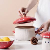 Ensemble de bols carrés en céramique et porcelaine écologiques classiques personnalisés pour riz, nouilles et salades