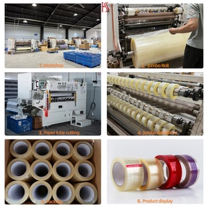<span class=keywords><strong>Rouleau</strong></span> de BOPP simple face vert auto-adhésif, imperméable et écologique, grande qualité, prix usine, vente en gros - Product Image 6