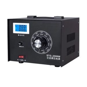 Estabilizador <span class=keywords><strong>STG</strong></span> monofásico de 2000W, regulador de voltaje automático ajustable de 0v a 300v, estabilizadores de 220V - Product Image 2