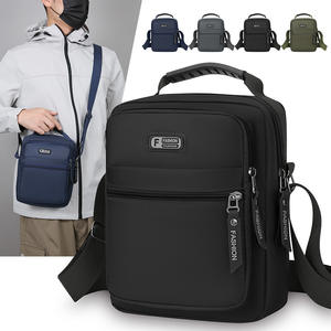 Fashool Sac messager en nylon pour hommes, sac à bandoulière durable de grande capacité pour un usage quotidien, voyage d'affaires - Product Image 2