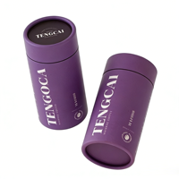 Boîtes cylindriques en carton ondulé personnalisables avec logo - Emballages de luxe pour parfums et cosmétiques, flacon de parfum personnalisé