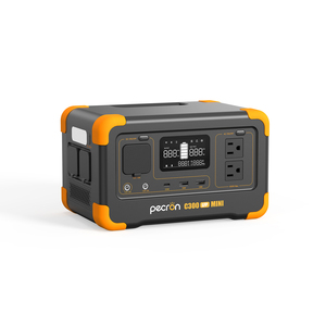 Station d'alimentation portable PECRON C300LFPMINI 300W 288Wh, générateur solaire UPS pour extérieur/camping, sortie AC hybride EU - Product Image 1