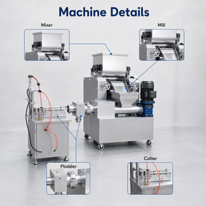 Machine de fabrication de savon miniature à petite échelle, série <span class=keywords><strong>DDCT</strong></span>, pour les entreprises en démarrage, faible investissement, rendement élevé sur l'investissement - Product Image 2