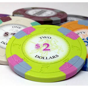 Poker Knights Jetons de poker en argile de 13.5 grammes avec plateau Jetons de jeu de haute qualité pour joueurs professionnels - Product Image 6