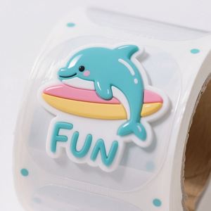 Custom Cartoon Vinyl Resin Epoxy Adhesive <b>Sticker</b> Waterproof Round <b>Logo</b> Dome Epoxy Decals - Product Image 2