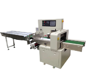 XY-600 30-80 sachets/min Emballeuse électrique automatique de haute précision à commande PLC pour aliments, avec collage de film plastique pour lingettes humides et chocolat - Product Image 4