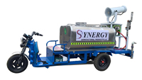 2023 chang li vente propre panier d'arrosage environnemental tricycle à moteur camion de pulvérisation d'eau tricycle tracteur camion-citerne à eau