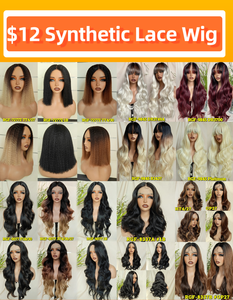 Kemy tóc 12 $ bán buôn tổng hợp t Phần ren tóc giả với <span class=keywords><strong>bangs</strong></span> glueless cao cấp sợi lỏng lượn sóng tự nhiên tổng hợp tóc giả cho phụ nữ - Product Image 6