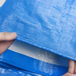 Bâche transparente imperméable robuste avec œillets, grande bâche <span class=keywords><strong>de</strong></span> protection contre la pluie en PE pour serre, camping, jardinage - Product Image 4