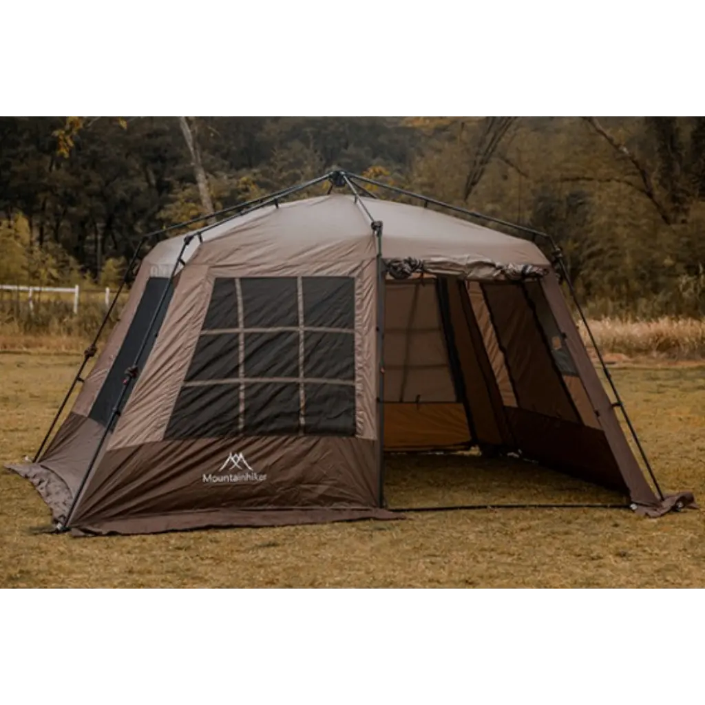 150d Dubbele Lagen Waterdichte Tent Oxford Doek 4 Seizoenen Camping Tent Voor 2 Personen Gebruik