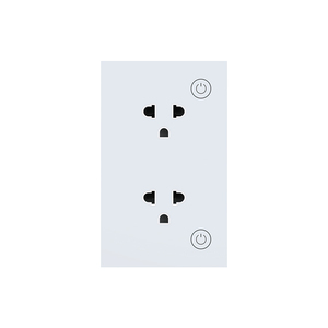 <span class=keywords><strong>Prise</strong></span> murale intelligente universelle <span class=keywords><strong>double</strong></span>, alimentation 110-240V, livraison rapide pour l'Amérique du Sud, achat électrique en gros - Product Image 2
