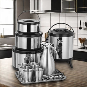 19 шт., набор кухонной посуды из нержавеющей стали - Product Image 1