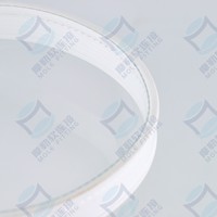Collier de serrage flexible pour connecteurs de liquides, qualité alimentaire, dissipateur d'électricité statique, à pression, 16 mm, en polyuréthane transparent, pour poudre de découpe