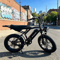Vélos électriques à prix de gros, 7 vitesses, 20 pouces, Fat Bike V20 PRO, vélo électrique pour adultes, vélo électrique à pneus larges, vélos hybrides V20 Fatbike