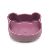 Nouveauté : bol à ventouse pour bébé sans BPA, vaisselle en silicone pour l'alimentation des bébés