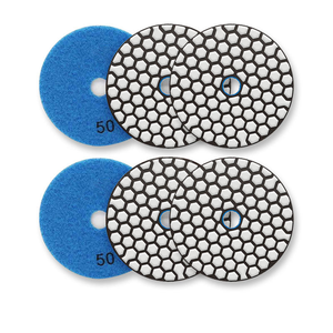 4in/100mm BEE Ceramic Diamond Dry <strong>Polishing</strong> Pads #50--#3000 Grinding Pads <strong>Polishing</strong> <strong>Marble</strong>, Granite Abrasive Pad Sharp <strong>Polishing</strong> - Product Image 3