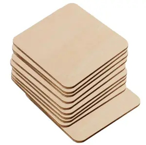 空白胶合板木卡未完成木牌标牌DIY装饰工艺品