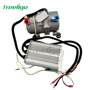 Manufacture Price Universal Automotive 12v electric ac compressor for vehicle