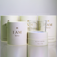 Emballage de boîte à bougie avec logo pour tube en papier Tubes torsadés cosmétiques Récipient de parfum solide pour thé kraft de qualité alimentaire