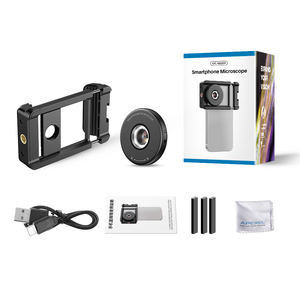 Apexel 미니 현미경 렌즈 핸드폰 OEM 개인 로고 스마트 폰 LED 100X 현미경 CPL 전화 어댑터 - Product Image 6