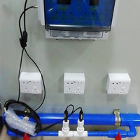 Detektor kualitas air otomatis, Monitor PH/ORP untuk kolam renang dan peralatan SPA satelit 250
